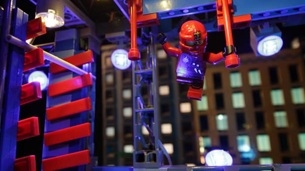 Exclusive: Lego Ninjago Takes on American Ninja Warrior!